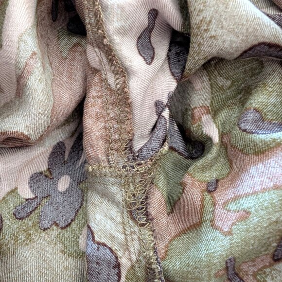 Urban Outfitters Womens Sz S Floral Camo Cargo Utility Drawstring Viscose Pants - Picture 8 of 11